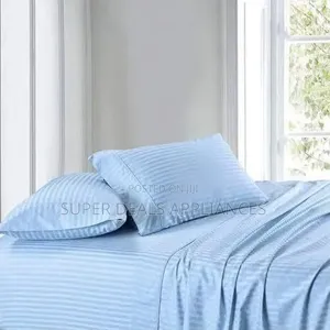Heavy Cotton Skyblue Bedsheet