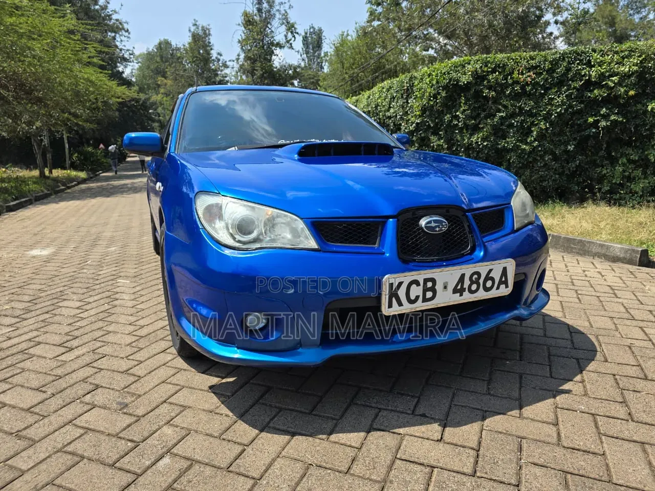 Subaru Impreza 2007 Blue