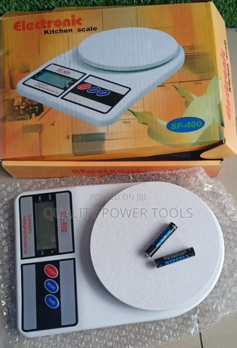 Digital Scale Kitchen Gram Weighs 1 Gram to 10 Kilos