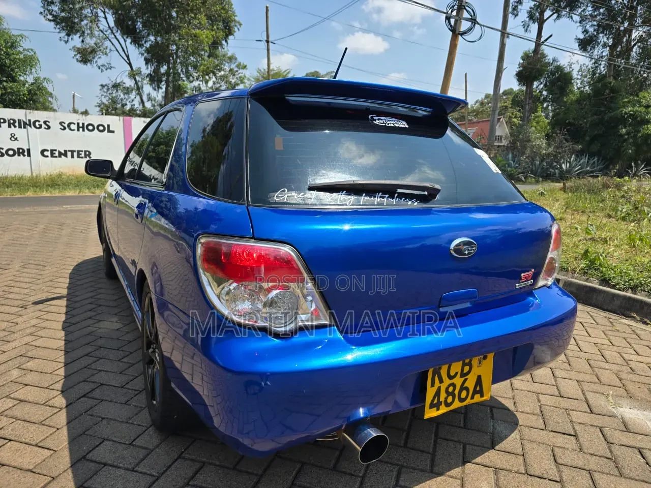 Subaru Impreza 2007 Blue