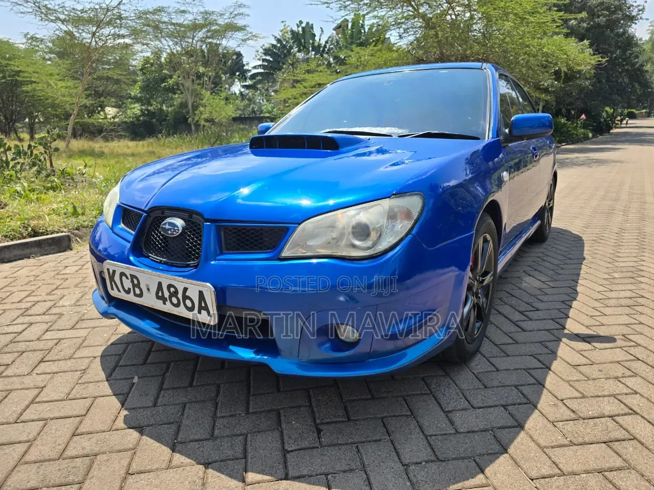 Subaru Impreza 2007 Blue