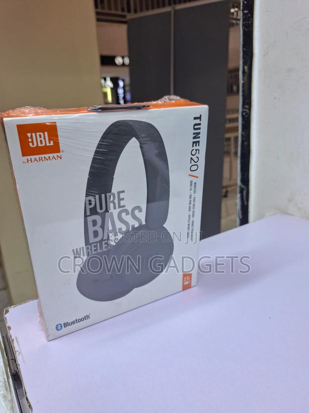 JBL 520bt Wireless Stereo Headphones Fast Charging Feature - main view