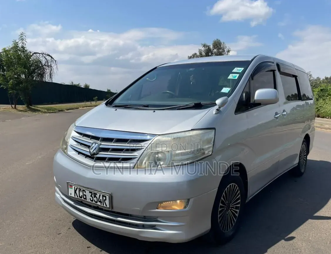 Toyota Alphard 2008 Silver
