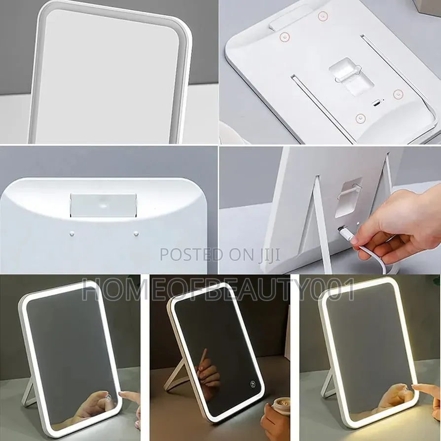 Rechargeable Travel Make Up Mirror