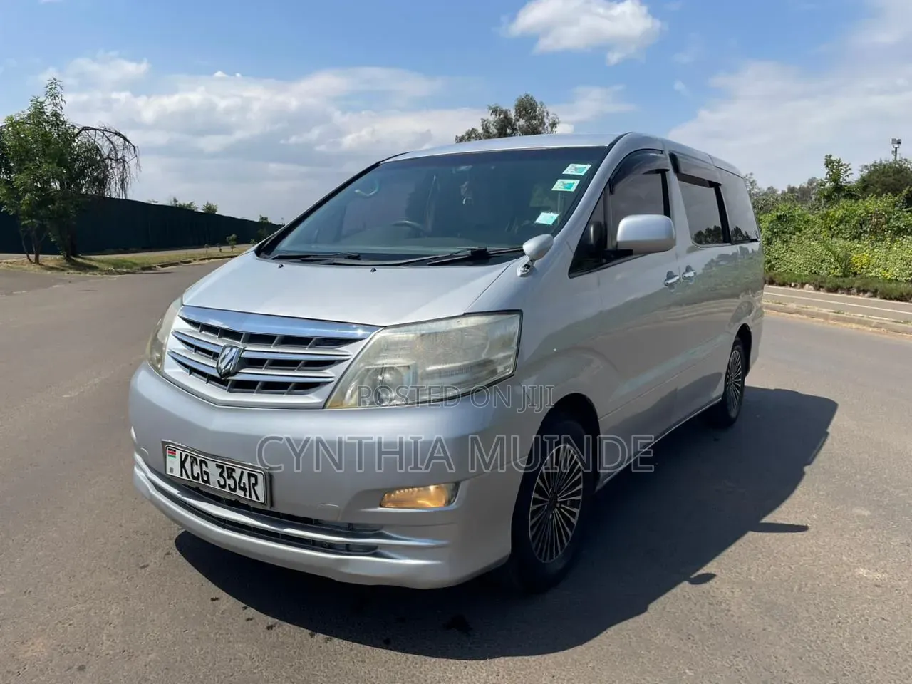 Toyota Alphard 2008 Silver