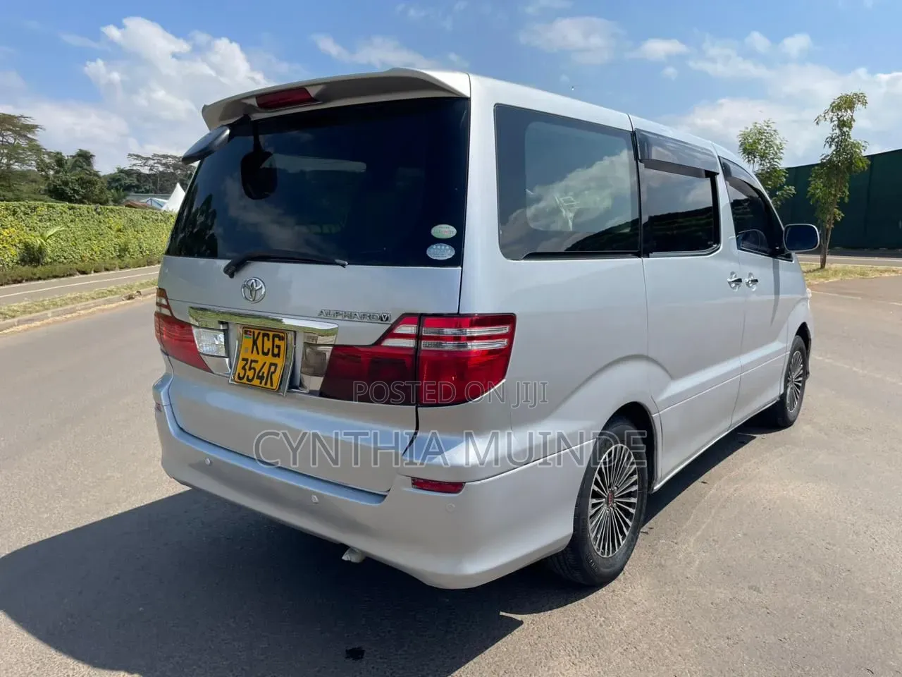 Toyota Alphard 2008 Silver