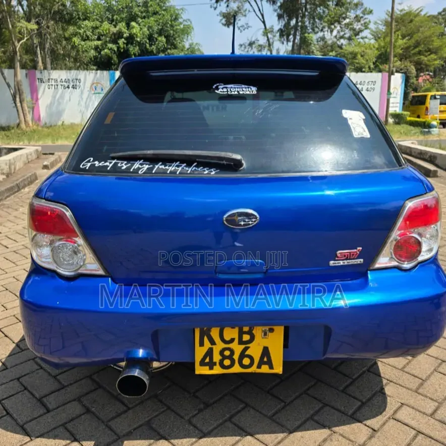 Subaru Impreza 2007 Blue