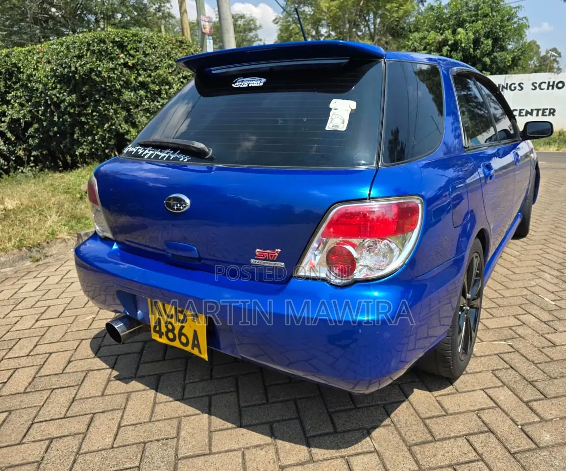 Subaru Impreza 2007 Blue