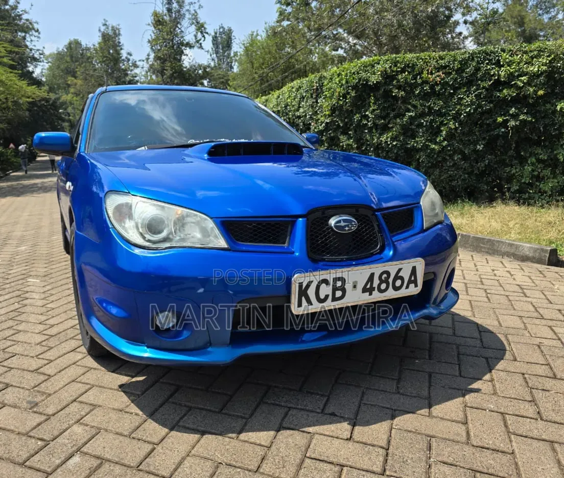 Subaru Impreza 2007 Blue