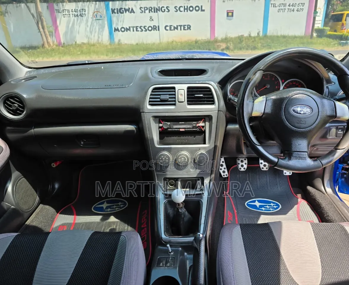 Subaru Impreza 2007 Blue