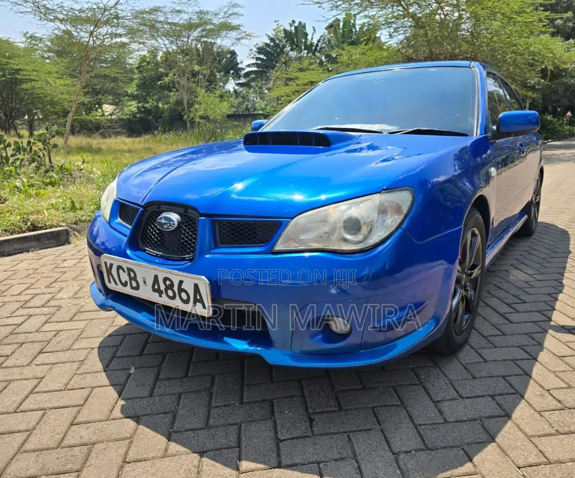 Subaru Impreza 2007 Blue