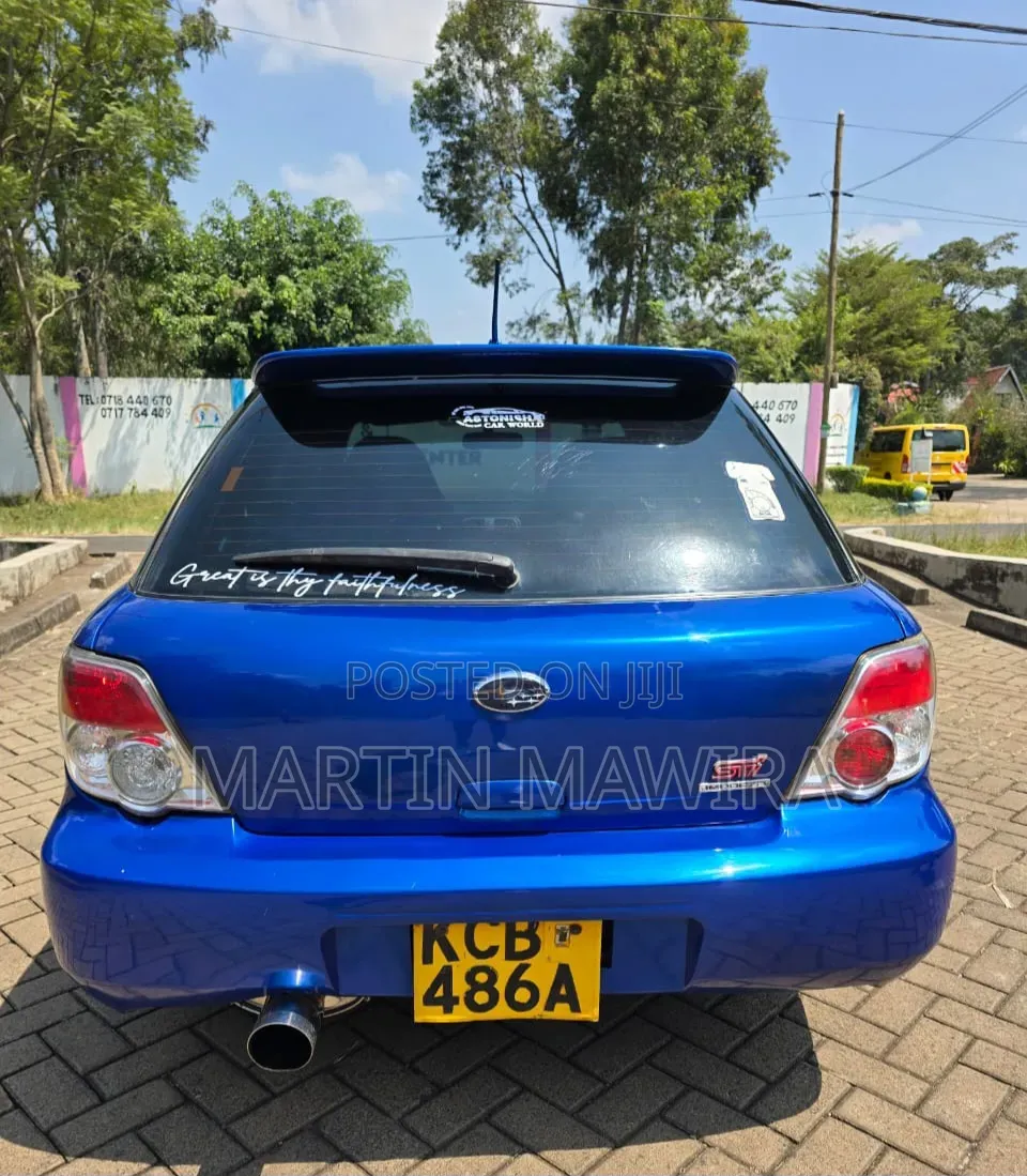 Subaru Impreza 2007 Blue