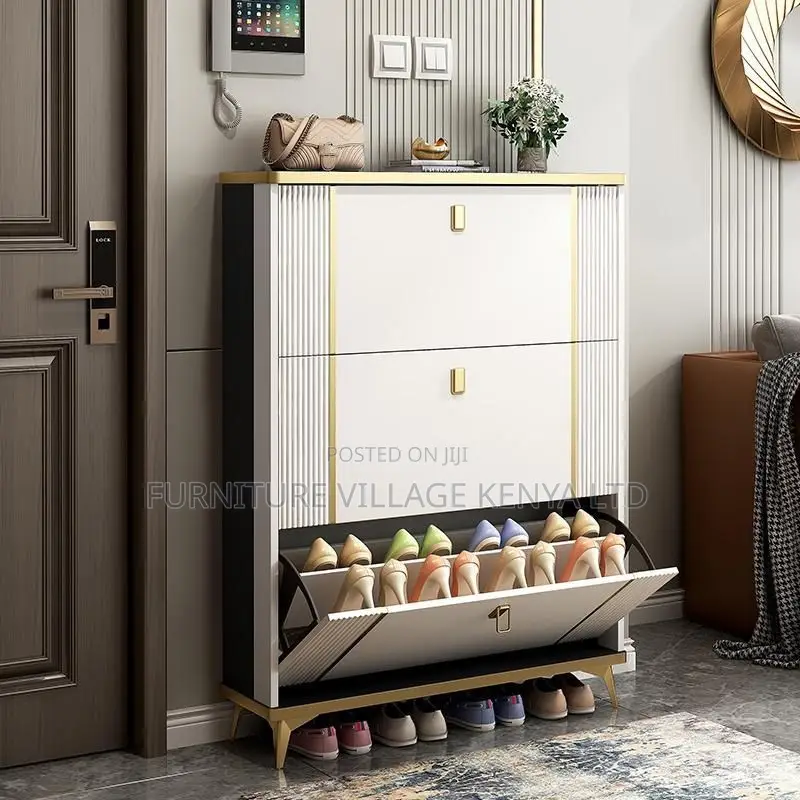 Home Decor ; Modern Shoe Storage Cabinet