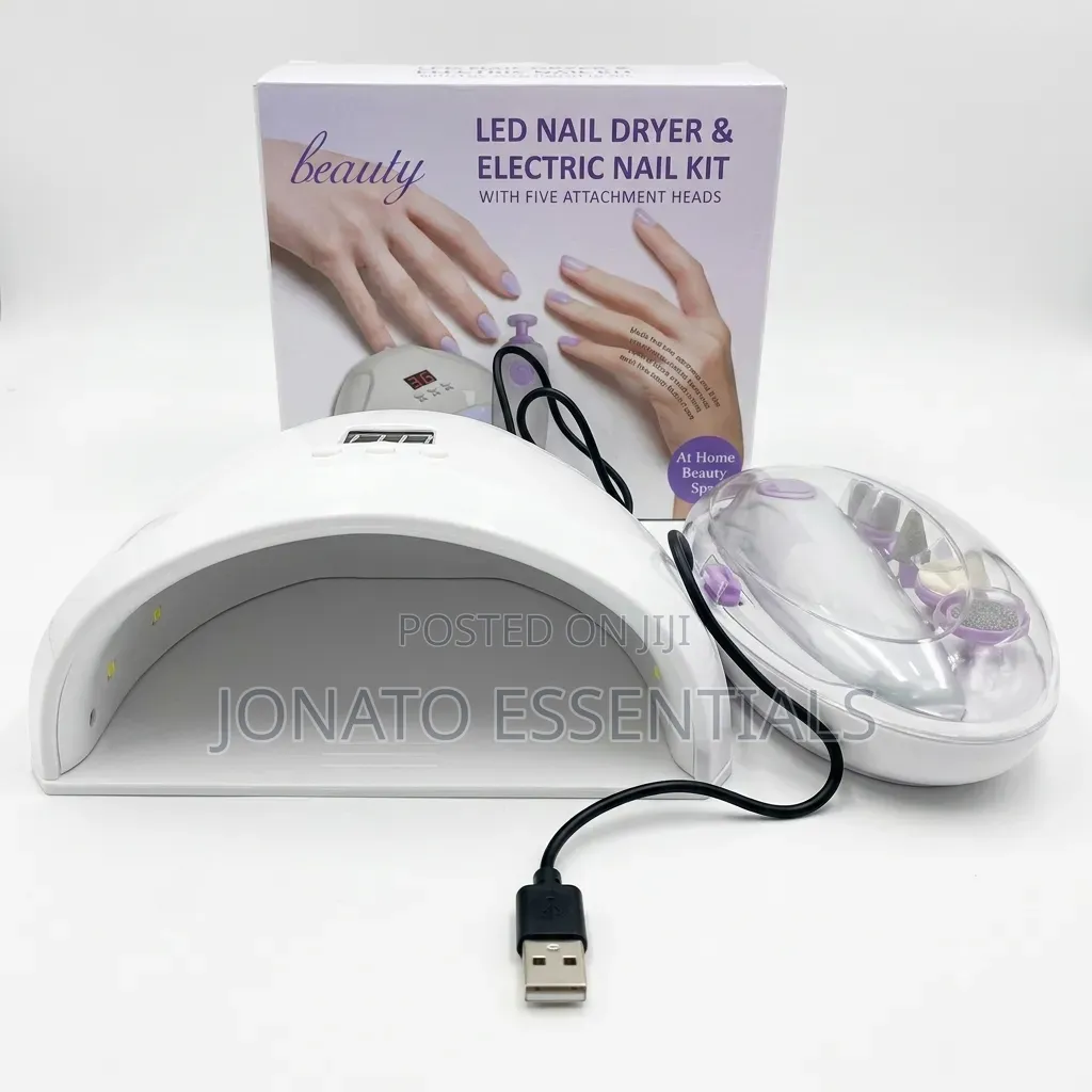 2-in-1 Led Nail Dryer and Electric Nail Kit