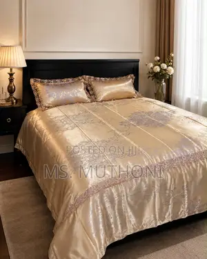 6*7 Vintage Style Duvet Cover Sets (4 PCS Set )