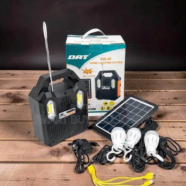 Advanced Solar Lighting Dat at-9028b Home Solar Lighting System Kit