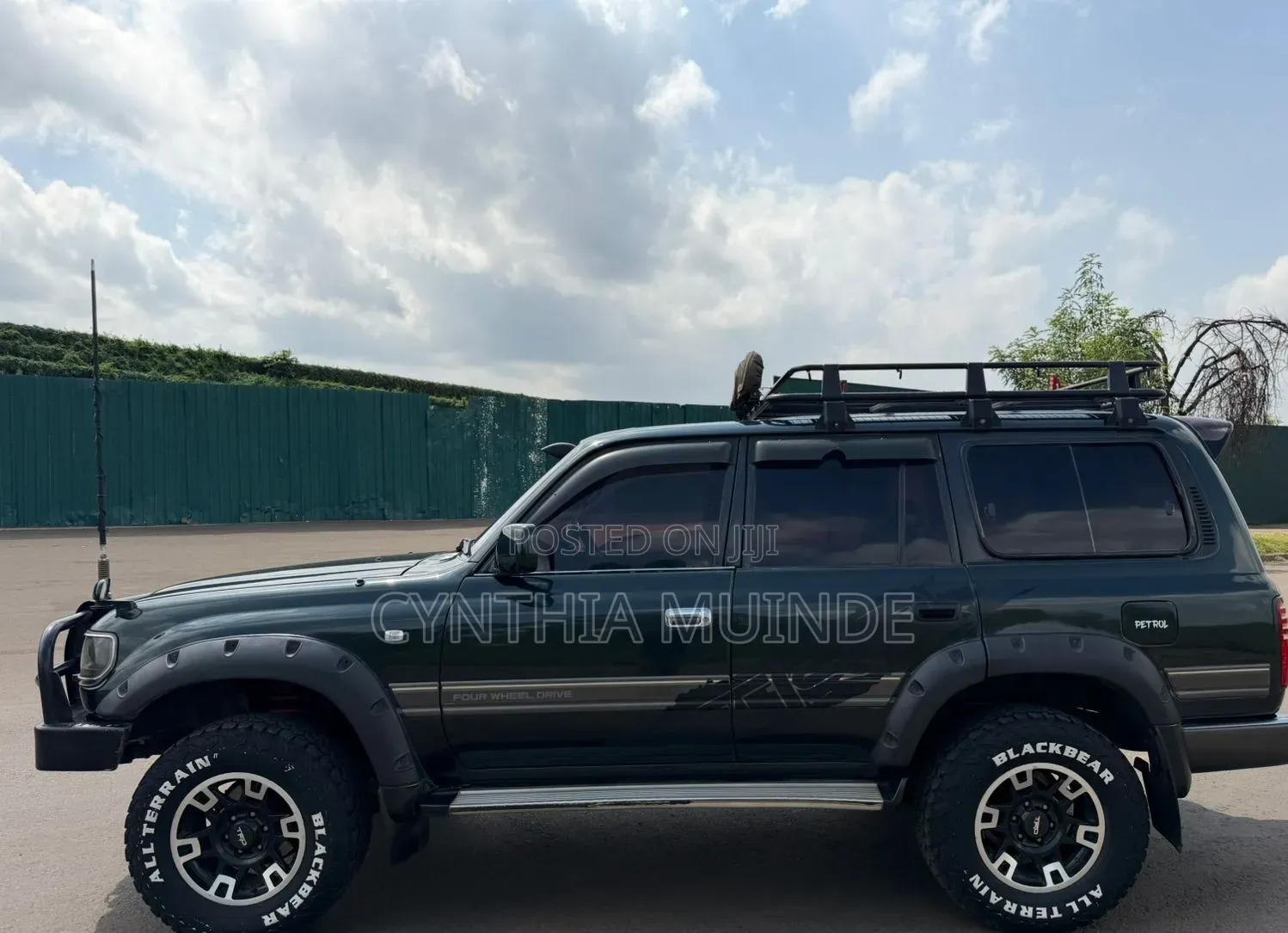 Toyota Land Cruiser Prado 1991 Green