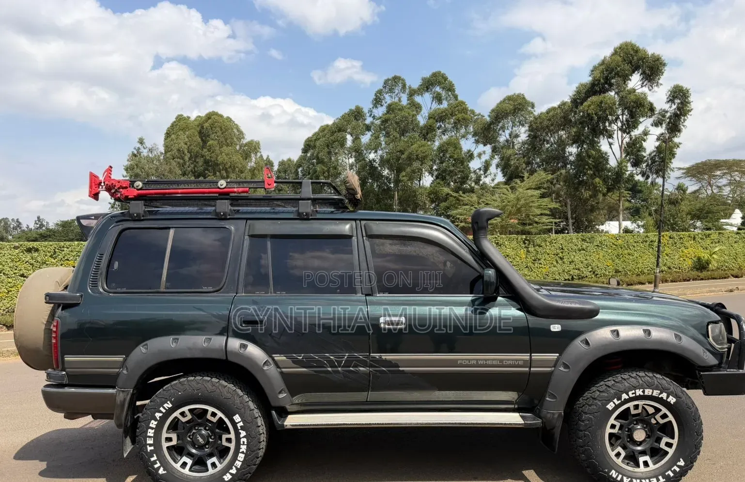 Toyota Land Cruiser Prado 1991 Green