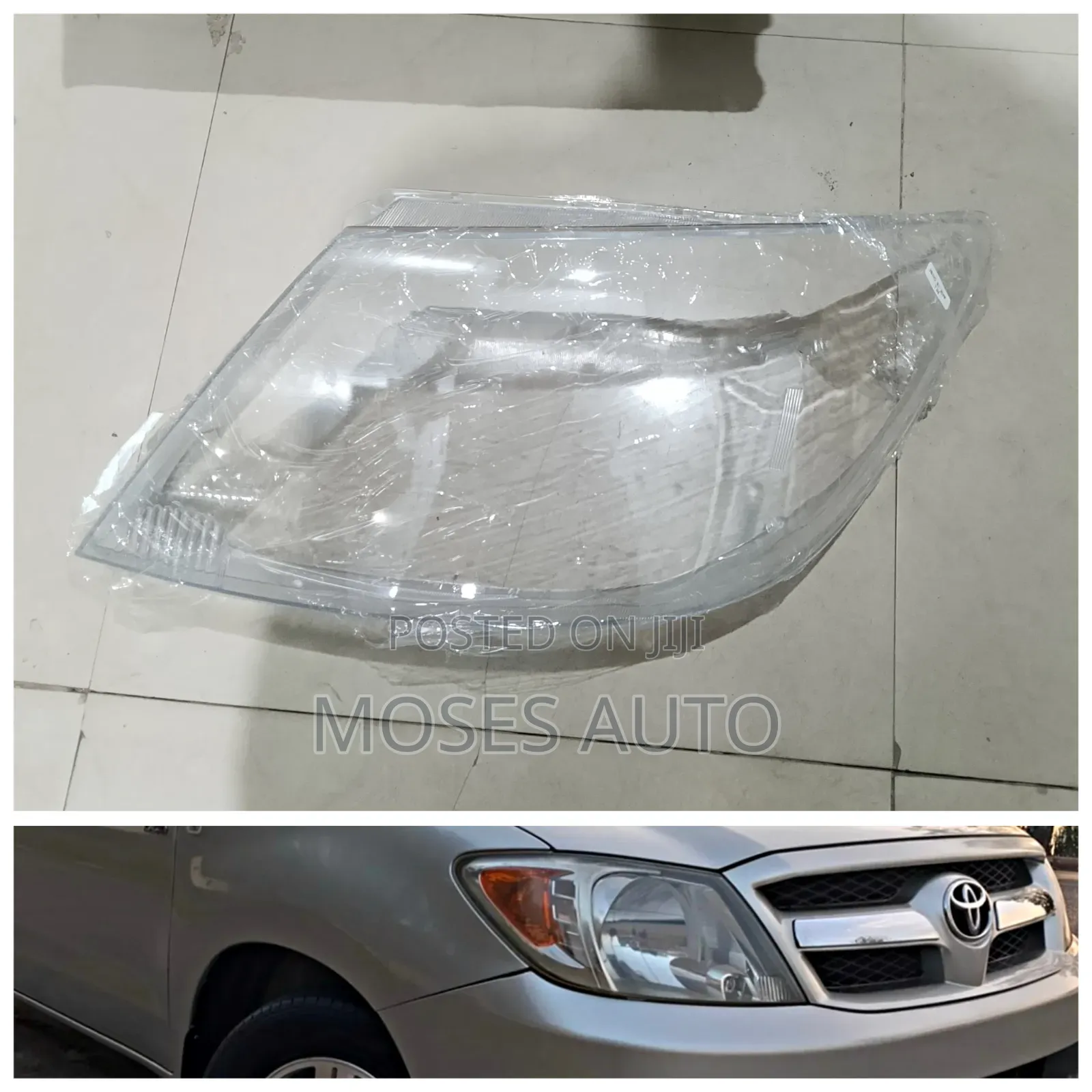 Toyota Hilux Vigo 2006+ Headlight Lens