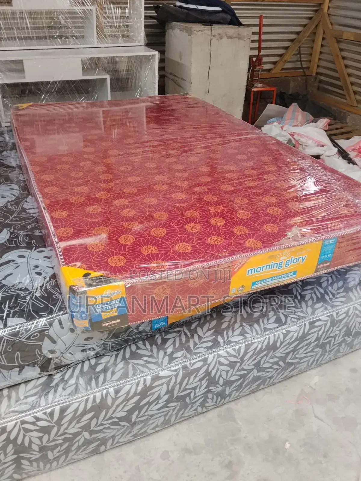 6 Inches, 4 by 6 Morning Glory Plain Mattress for Everyday Comfort