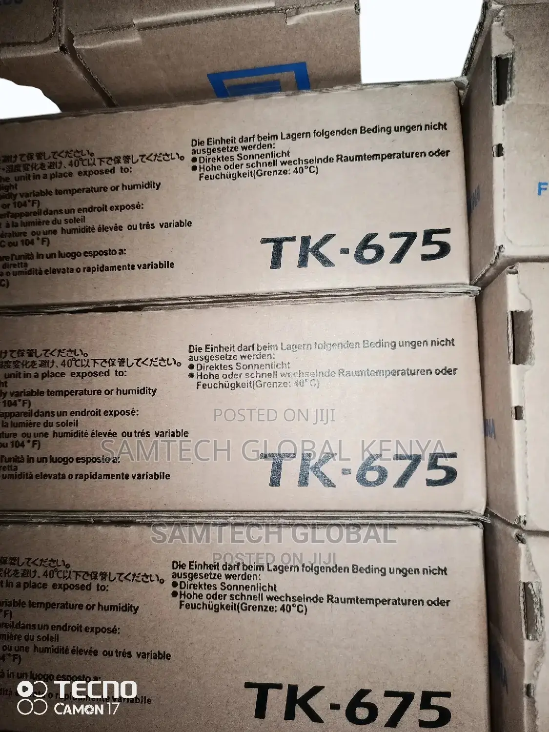 Tk 675 Top Quality Toner for Taskalfa C 300i