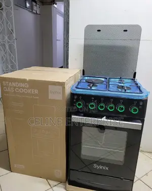 Syinix 50by 50 Standing Cooker With Electric Oven
