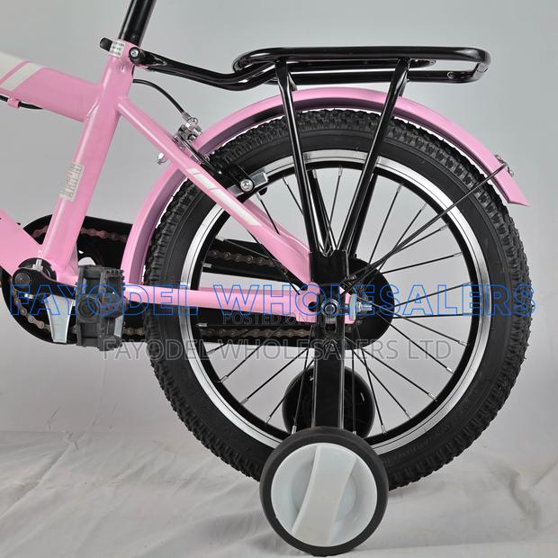 Rocky Pink Bicycle for Girls – Size 16 With Support Wheels