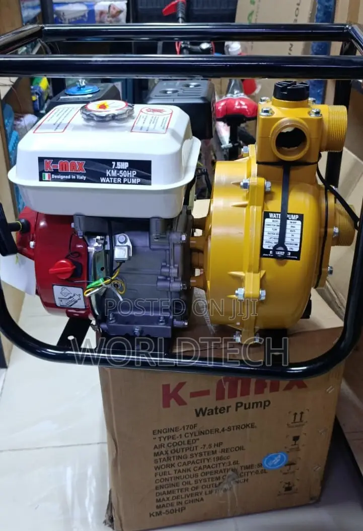 K-Max 7.5hp Water Pump/2" Kmax High Pressure Water Pump