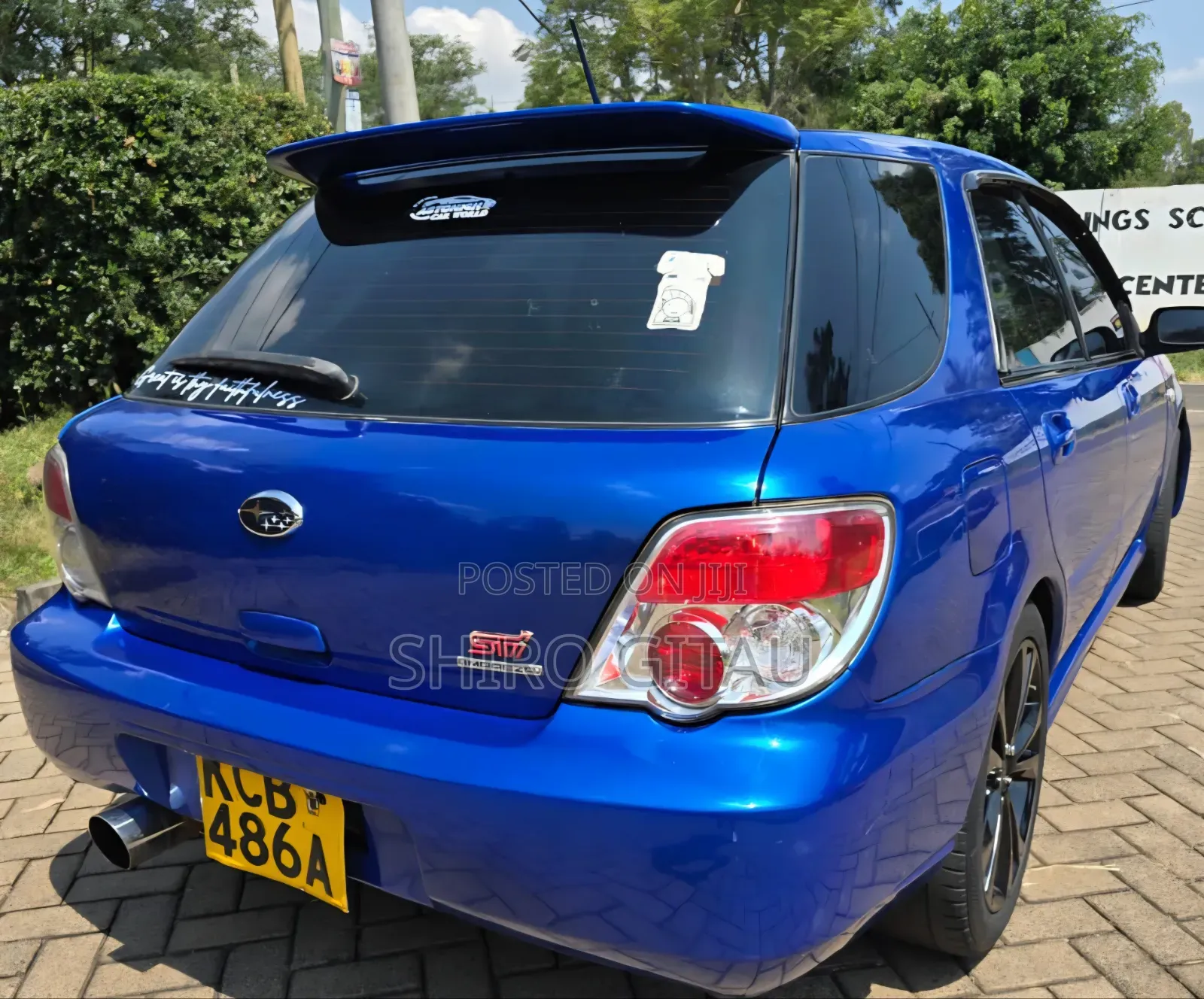 Subaru Impreza 2008 Blue