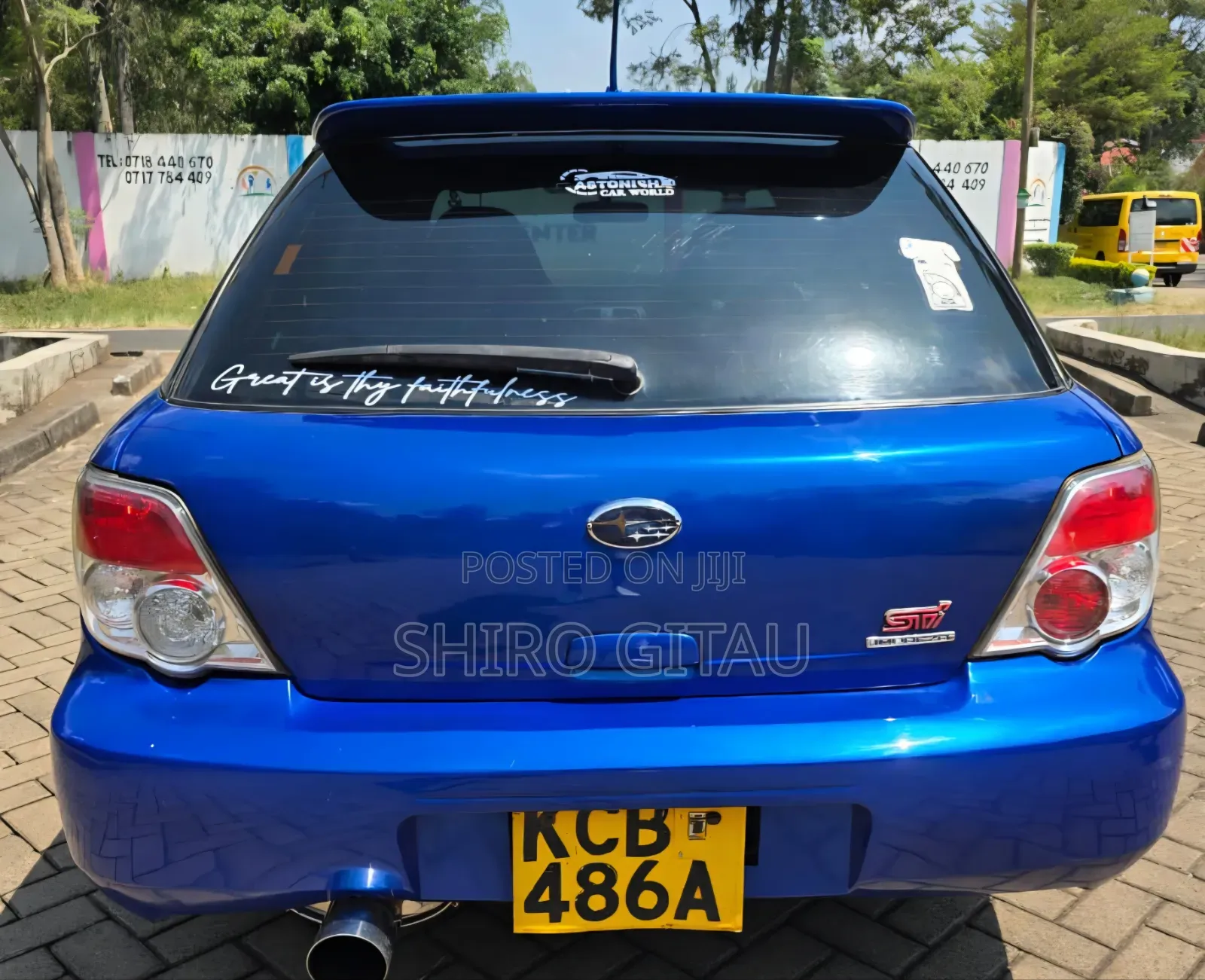 Subaru Impreza 2008 Blue