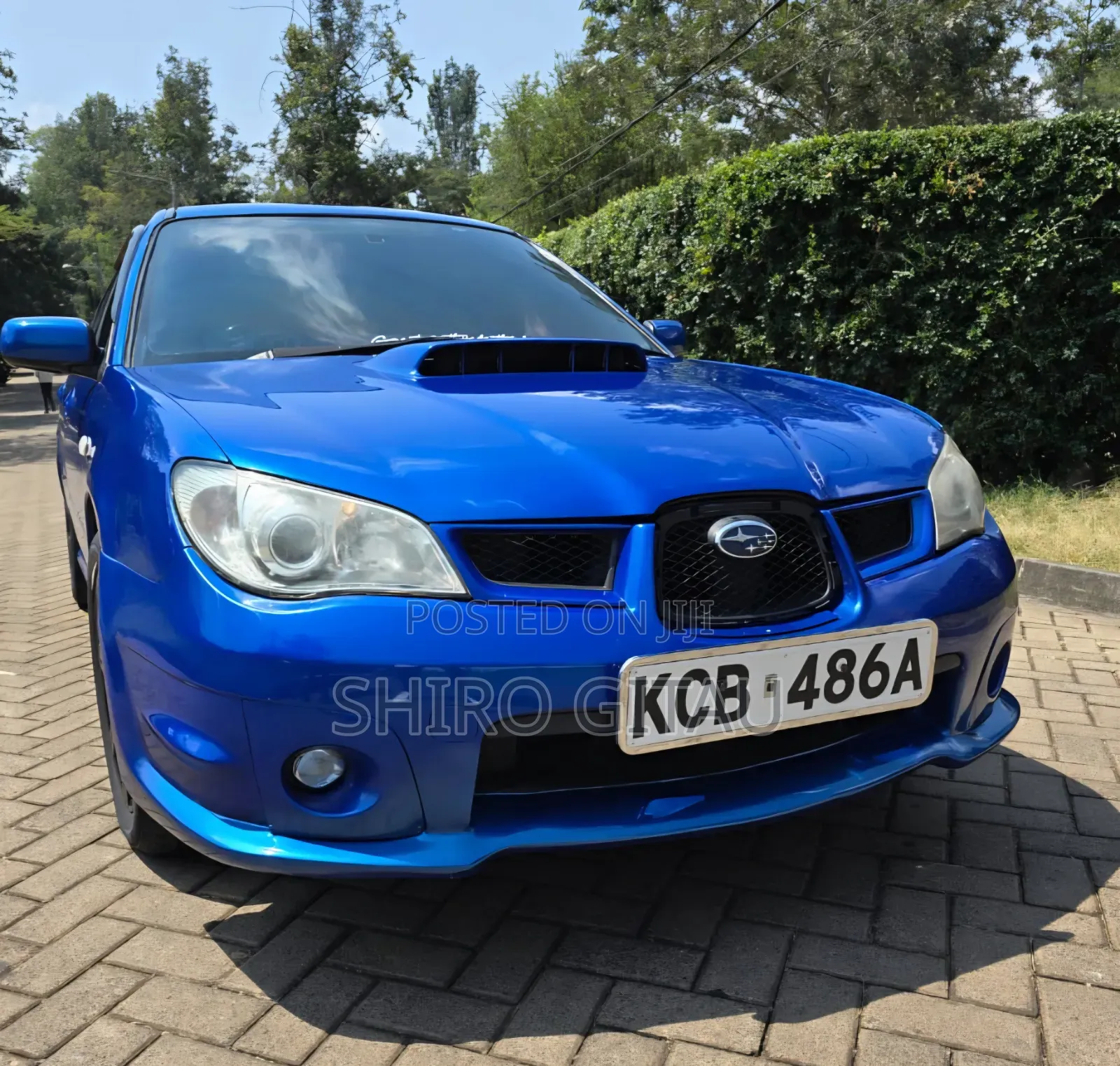 Subaru Impreza 2008 Blue