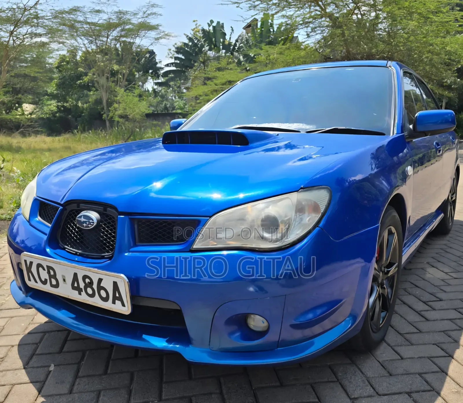 Subaru Impreza 2008 Blue