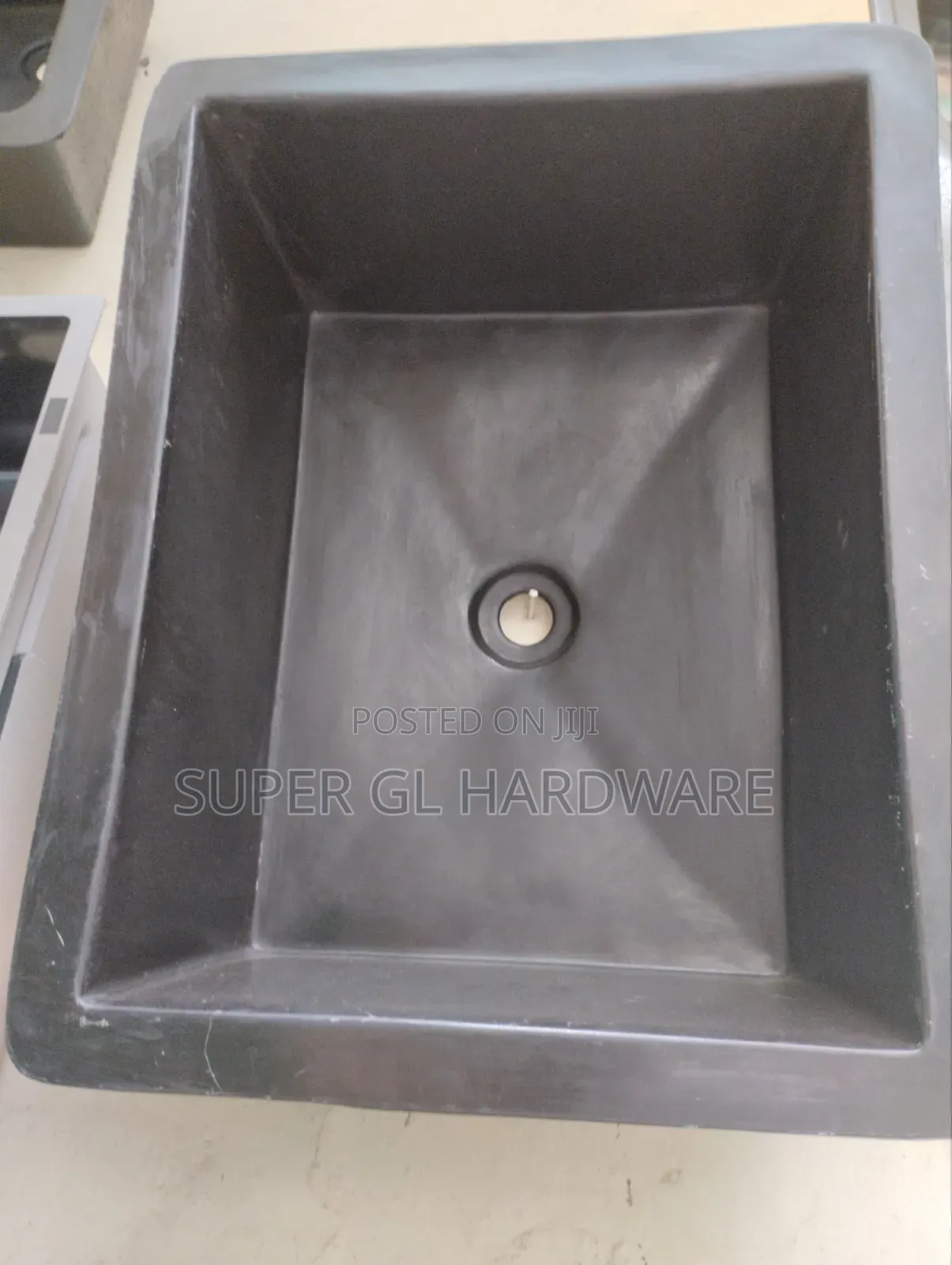 Black Laboratory Sink