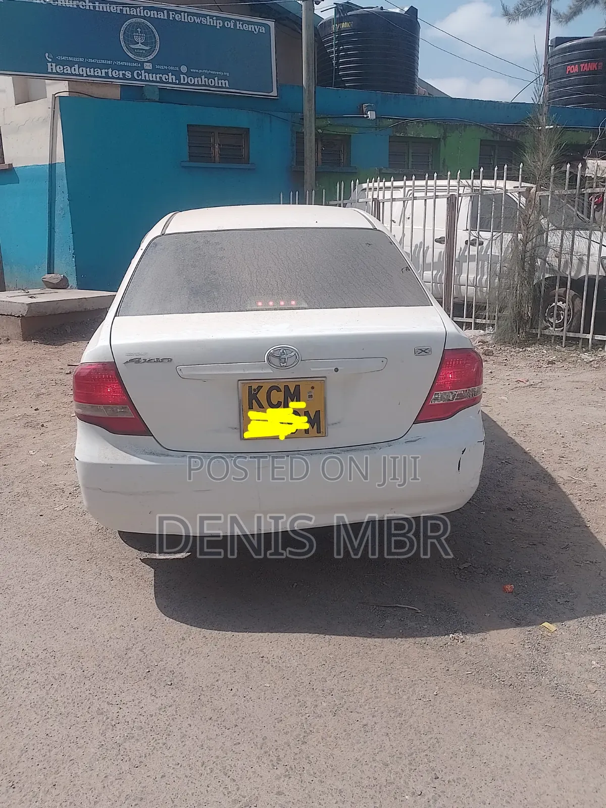 Toyota Axio 2011 White