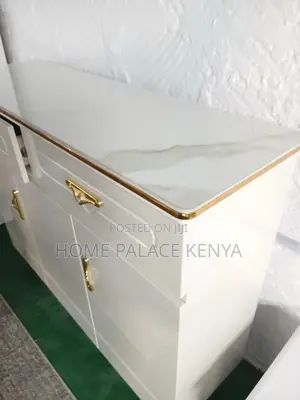 Storage Cabinet: Multipurpose Sideboard Cabinet With Gold Accessories