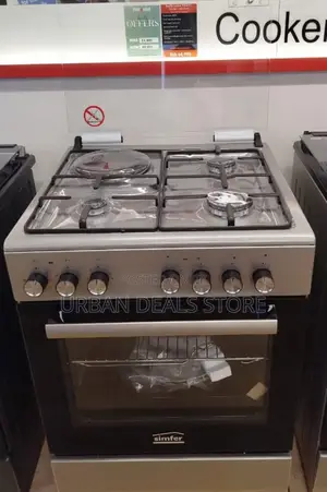 60×60 Von Simfer 3+1 Standing Cooker