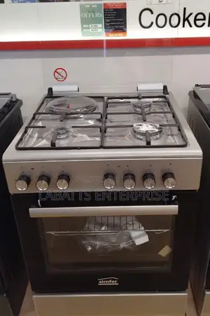 60×60 Von Simfer 3+1 Standing Cooker