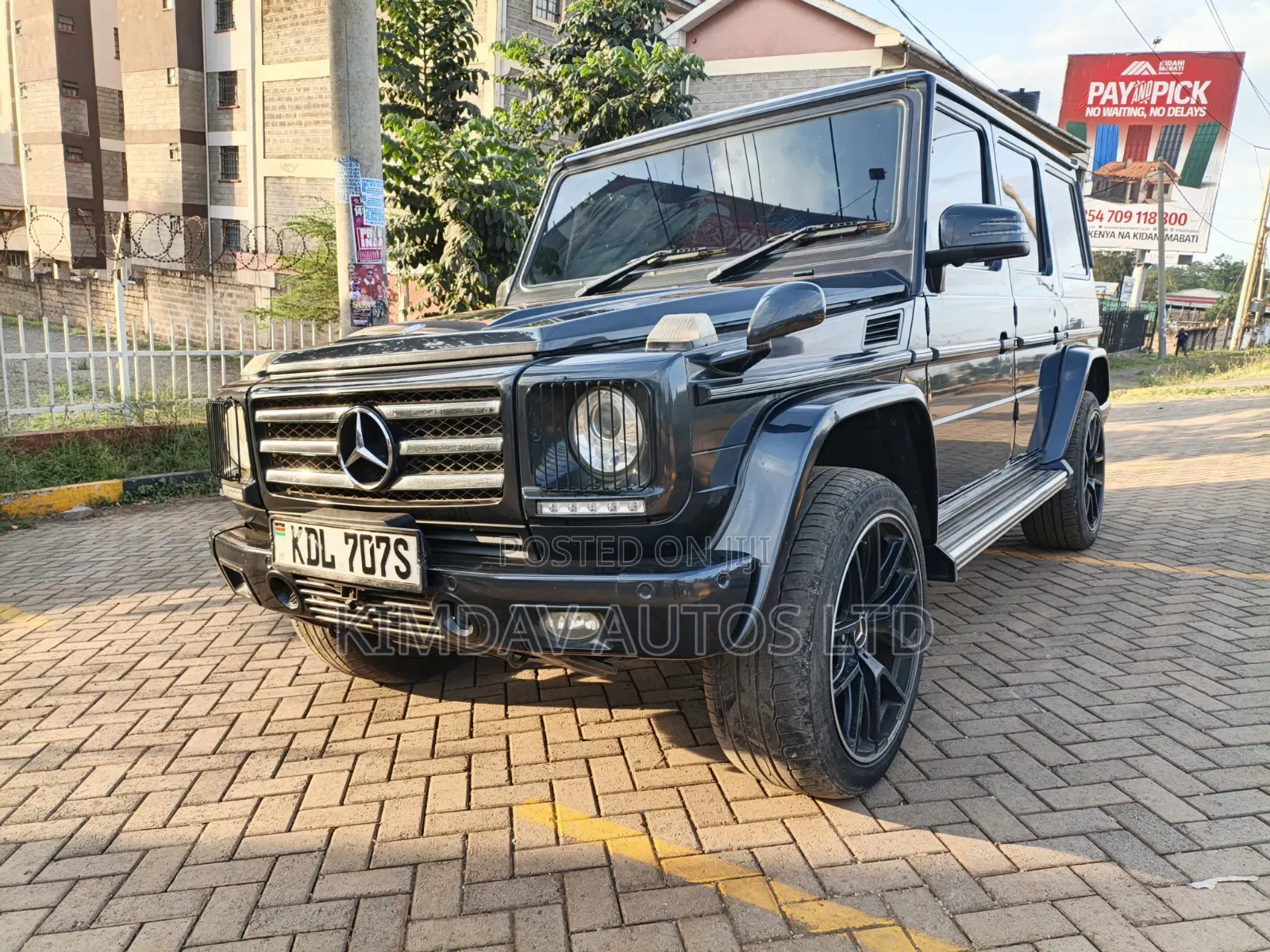 Mercedes-Benz G-Class 2015 Black