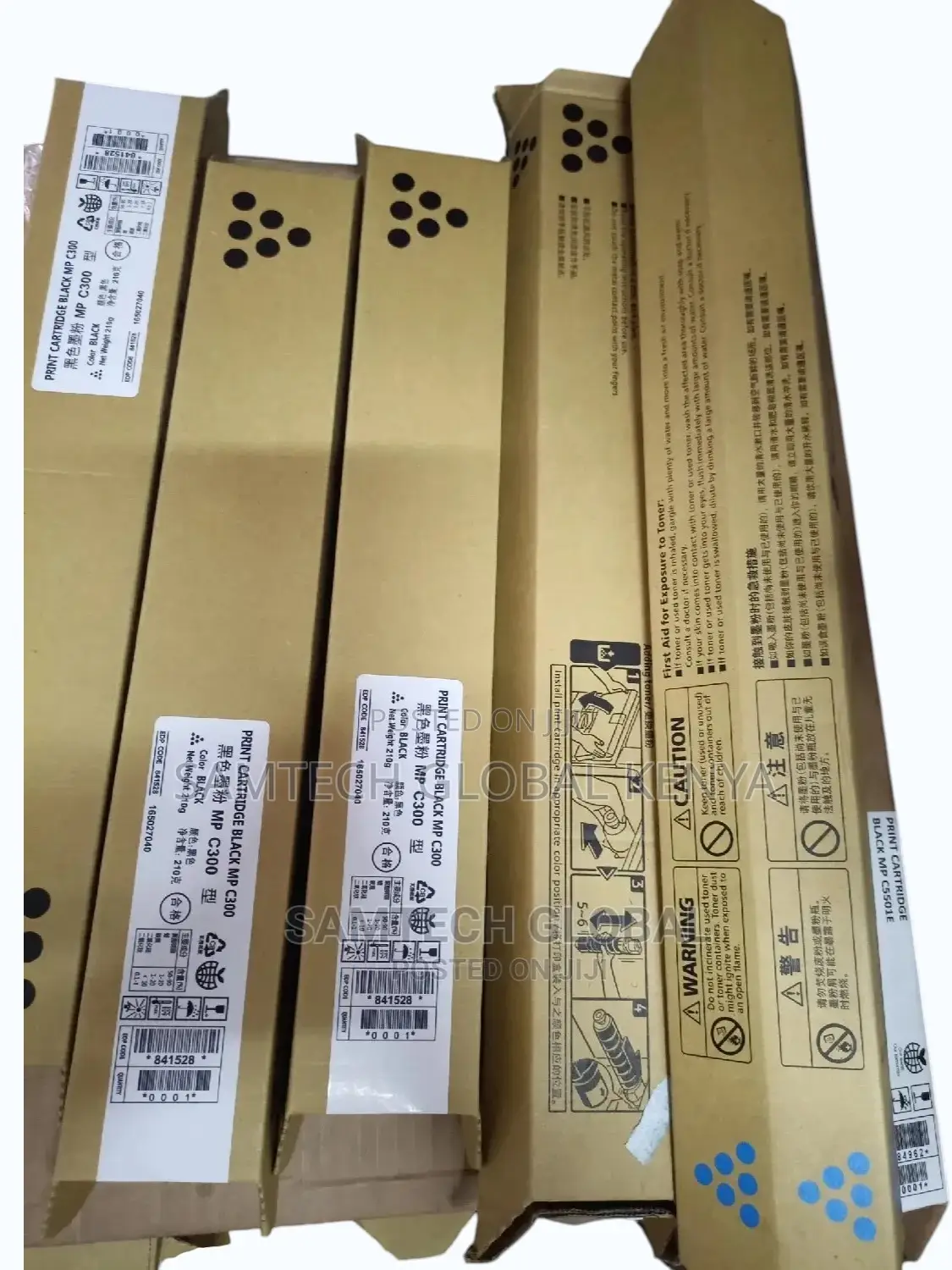 Original Ricoh C 300 Black Toner
