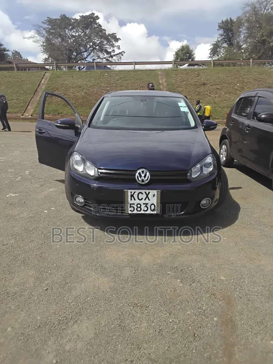 Volkswagen Golf 2012 Blue