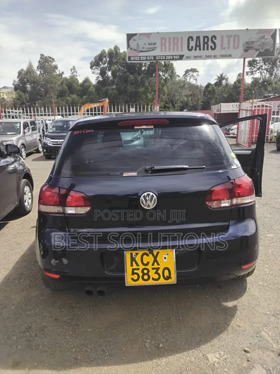 Volkswagen Golf 2012 Blue