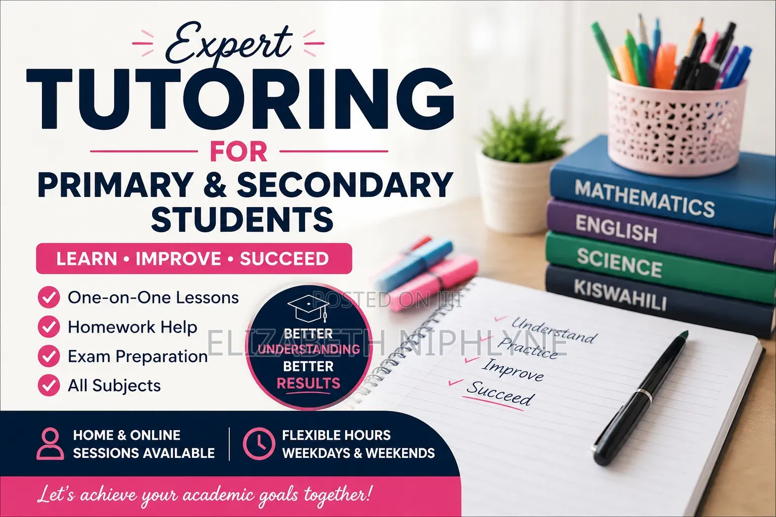 Experienced Home Online Tutor for Primary and Secondary Students