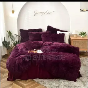 6-Piece Luxury Velvet Plush Fluffy Duvet Set – All Sizes Up to 6×7 |