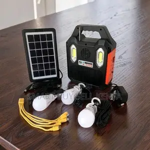 Weather-Resistant Lamp Dat at-9028b Home Solar Lighting System Kit