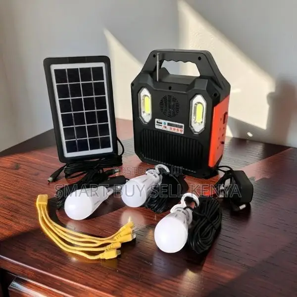 Premium Solar Solution Dat at-9028b Home Solar Lighting System Kit