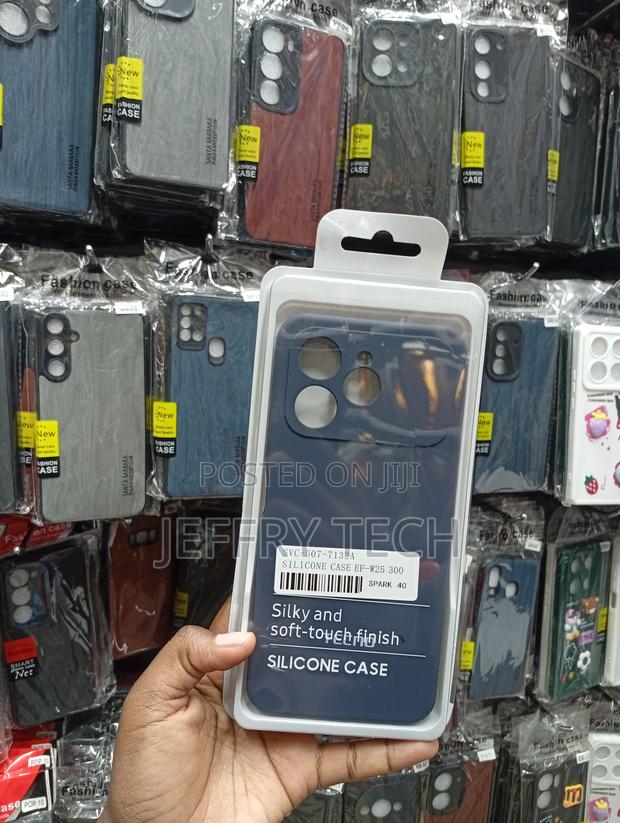 Silicone Phone Case Tailored Specifically for the Tecno Spark 40