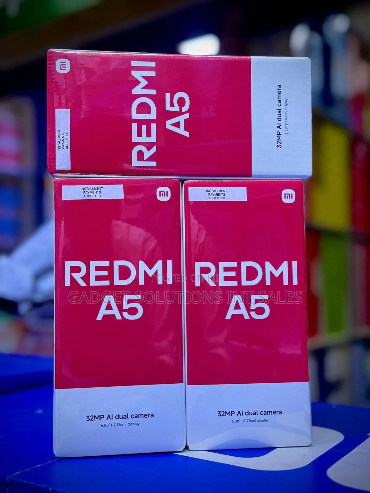 New Xiaomi Redmi A5 4G 64 GB Black