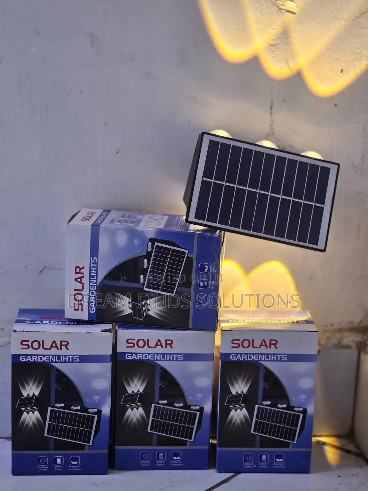 Heavy Duty Waterproof Solar Wall Light - Smart Dusk-to-Dawn Sensor