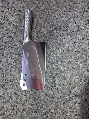 Heavy Stainless Steel Butcher Knife