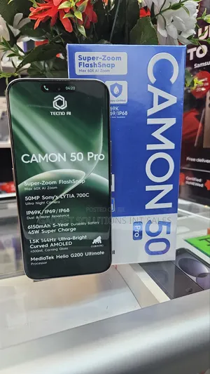 New Tecno Camon 50 Pro 256 GB Green